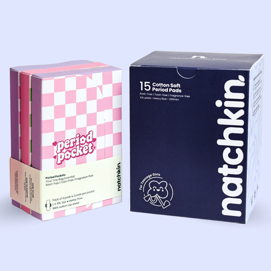Teen XXL Pads + Period Pocket Stack Combo
