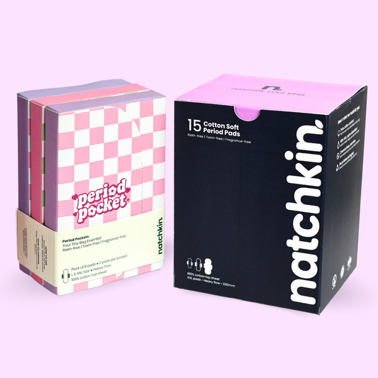 Adult XXL Pads + Period Pocket Stack Combo